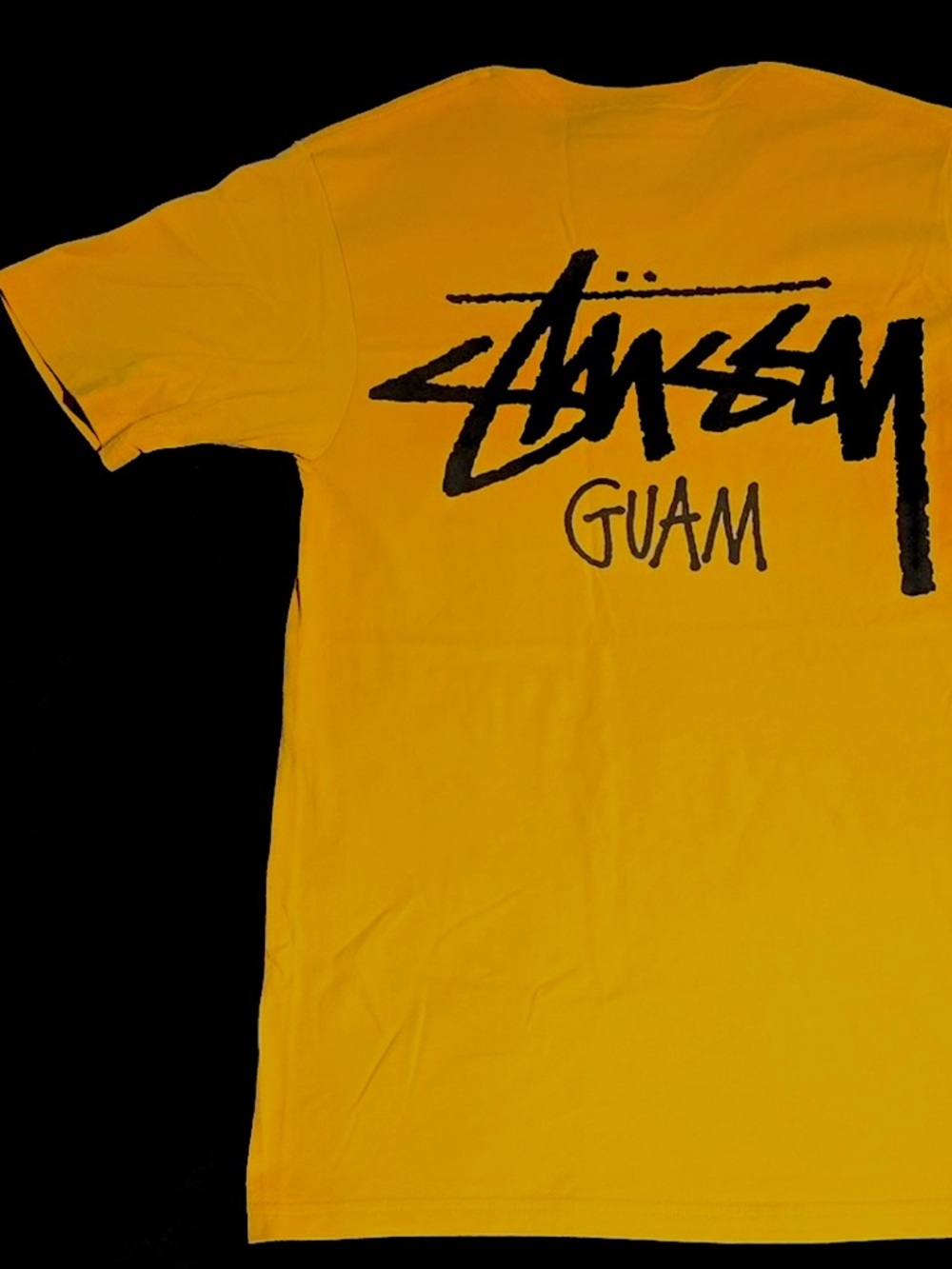 Stussy T Shirt new deadstock y2k Stüssy Guam Chapter size Small 🇬🇺 🆕 - Picture 6 of 8